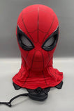 Tobey-Style Spider-Man 3D Cosplay Mask Faceshell & Detachable Lenses Red