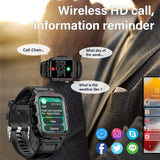 NNEOBA Smart Watch with LED Flashlight Black