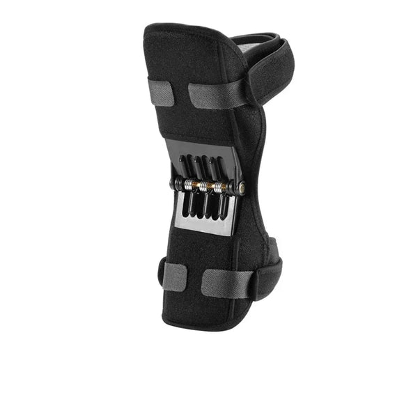 NNEOBA Spring-Loaded Knee Booster Support Pad Black