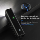 NNEOBA Bike Front Light 1500LM, 5000mAh Rechargeable LED Headlamp with Smart Sensor