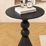 NNEOBA Black Style Iron Art Side Table
