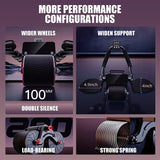 NNEOBA Rebound Ab Wheel & Elbow Support