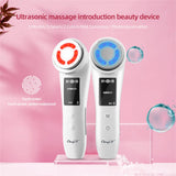 NNEOBA Ultrasonic Skin Scrubber, EMS Massager, LED Light Therapy Beauty - Illuminate, Lift, and Rejuvenate Your Skin