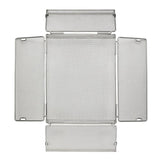 NNEOBA IGT Outdoor Table Unit Basket Storage Net Cage Silver