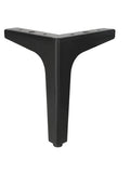 NNEOBA Set of 4 Luxury Metal Furniture Legs