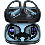 NNEOBA Wireless Bluetooth EarHook Headset with LED Display