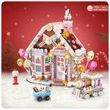 NNEOBA 781PCS Candy House Building Blocks