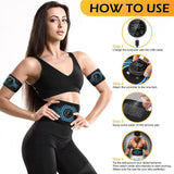 NNEOBA Intelligent EMS Waist Belt for Effective Abdominal Muscle Stimulation