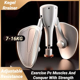 NNEOBA Adjustable Resistance Pelvic Floor Leg Trainer Grey