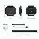 NNEOBA Heart Rate Sensor Wrist Strap Black