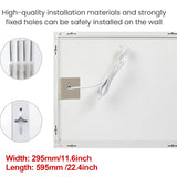 180W Infrared Panel Heater with WiFi Thermostat – Wall-Mounted or Freestanding Electric Space Heater