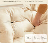 NNEOBA Convertible Foldable Lounger Sofa Bed - Beige Water-Resistant Lazy Chair Sleeper