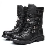 Men's Mid-Calf Motorcycle Boots