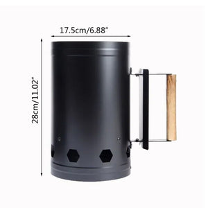 NNEOBA Barbecue Tools With Handle Ignition Anti Slip Outdoor Camping