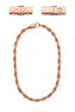 Luxury Serpentine Pure Copper Chain Necklace for Men & Women