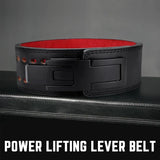 NNEOBA Premium Weight Lifting Belt with Metal Buckle