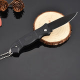 NNEOBA Portable High-Hardness Folding Knife Black