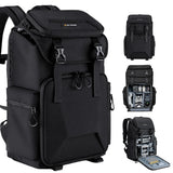 NNEOBA 25L Professional Camera Backpack Black