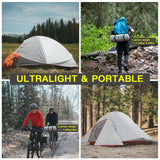NNEOBA Ultralight Camping Tent Backpack Tent