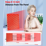 NNEOBA LED Red Light Therapy Panel Lamp: Facial Anti-Aging, Skin Care