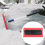 Foam Snow Roof Rake – Lightweight Snow Broom for Roofs, Gutters & High Vehicle Cleaning