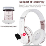 NNEOBA Wireless Noise Cancelling Headphone White