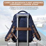 NNEOBA Waterproof Travel Laptop Backpack Blue