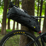 NNEOBA 10L Waterproof Bike Saddle Bag Large Rear Pannier Black