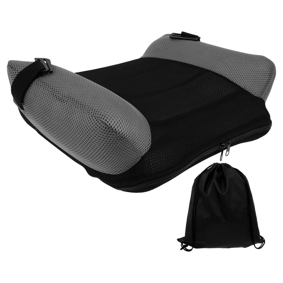 NNEOBA Inflatable Portable Car Booster Seat Cushion for Kids Toddlers Black