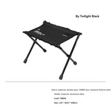 NNEOBA Ultra-Light Folding Storage Stool Camping Seat Black