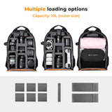 NNEOBA 10L Lightweight Camera Backpack Black