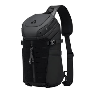 NNEOBA Waterproof Oxford Sling Crossbody Chest And Shoulder Bag Black