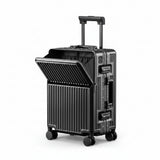 Front-Opening Laptop Carry-On Suitcase with USB Charging Port – 20/24/26 Inch