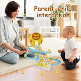 NNEOBA 9PCS Electric Duck Climbing Stairs Toy