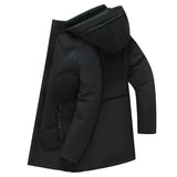 Designer Men's Hooded Bubble Parka Jacket