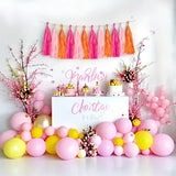 15-Piece 14-Inch / 35CM Vibrant Tassel Garland Banners