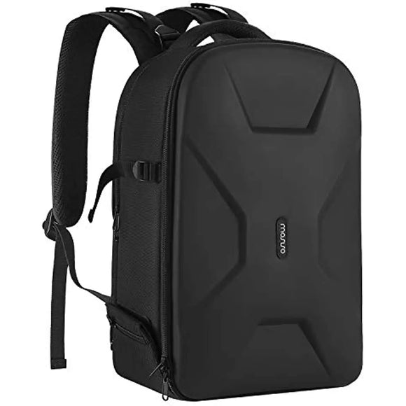 NNEOBA Waterproof Hardshell Camera Backpack Black