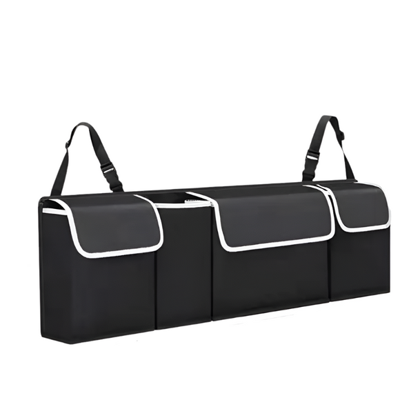 NNEOBA Car Back Seat Organizer Oxford Polyester Hanging Storage Bag Black