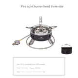 NNEOBA Camping Gas Stove 6800W Three-Star Black
