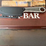 NNEOBA High-Hardness Survival Knife Silver