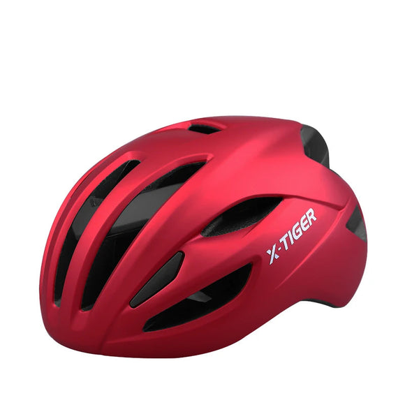 NNEOBA Lightweight Racing-Inspired Adult Bicycle Helmet Red