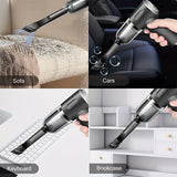 NNEOBA Wireless Car Vacuum Cleaner – High Power Wet & Dry Cordless Handheld