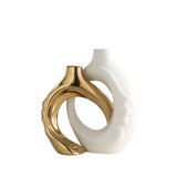 NNEOBA Elegant Ceramic Vase Set: Elevate Your Home Decor