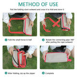 NNEOBA Folding Camping Stool with Bag