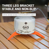NNEOBA Foldable Stove Gas Canister Holder Tripod Bracket for Outdoor