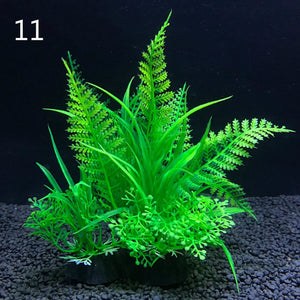 NNEOBA Artificial Aquarium Decor Plants
