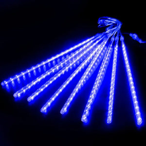 NNEOBA Colorful 50CM LED Meteor Shower Rain Lights for Festive Christmas Decor