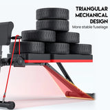 Adjustable Weight Bench with Squat Rack