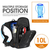 NNEOBA 10L Ultralight Cycling Backpack with Hydration Water Bag Black