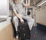 NNEOBA Travel Backpack Breathable Back Pad Black